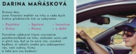 Darina Maňásková reference